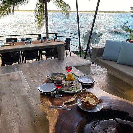 Casa Villa Real- Lagoon Acces And Stunning Views! Bacalar Ngoại thất bức ảnh