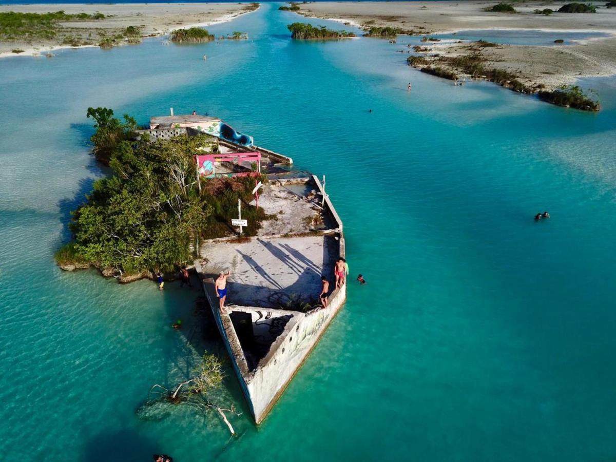 Casa Villa Real- Lagoon Acces And Stunning Views! Bacalar Ngoại thất bức ảnh